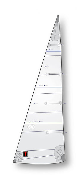 TackSails High Aspect fok cross cut