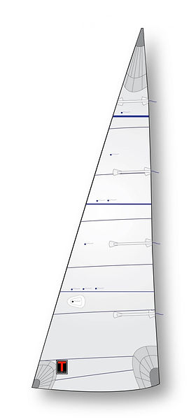 TackSails High Aspect fok cross cut