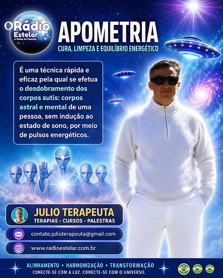 Tratamento com Apometria - Julio Terapeuta