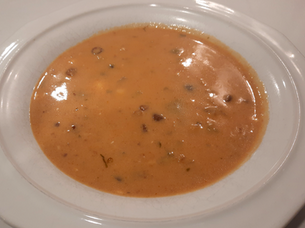 Cheddar cheese soup, aka WIsconsin Chili