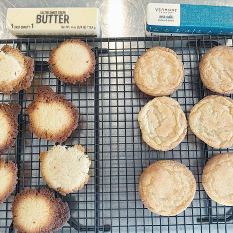 You can ruin ookies with cheap butter.