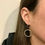 Thumbnail: Small Brushed Silver Hoops