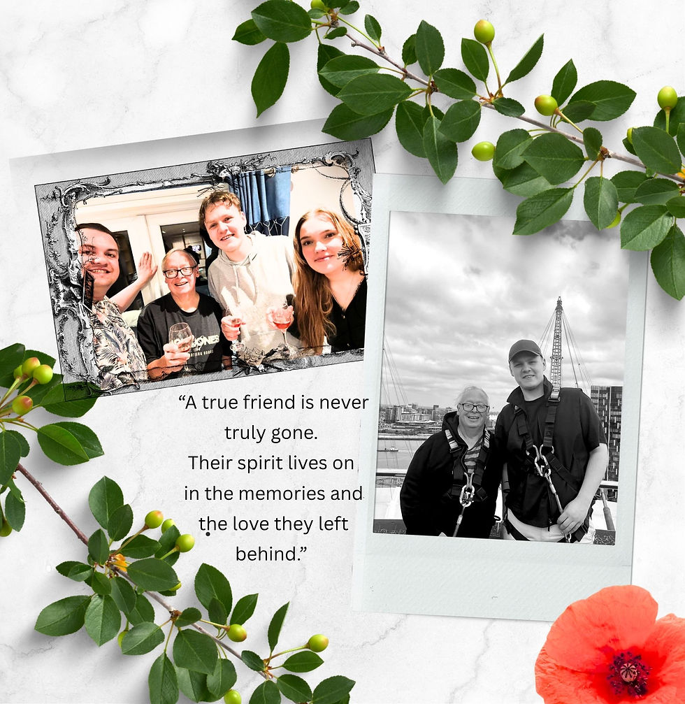 Loving sympathy messages form a truly special friend!