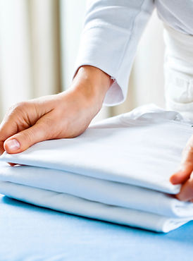 Folding strukna kläder