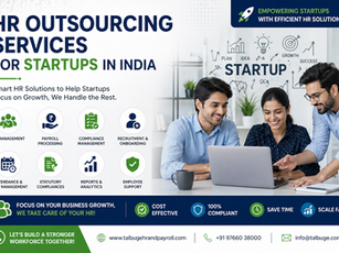 Why Startups Should Outsource HR & Payroll Services