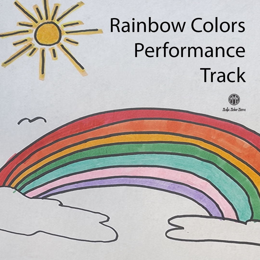 Rainbow Colors Performance Track