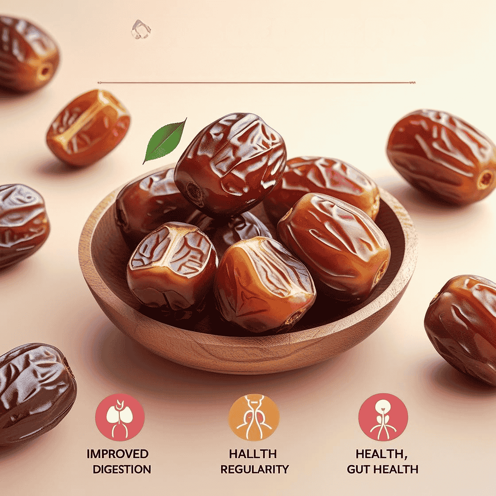 Benefits of eating Dates (Khajoor)