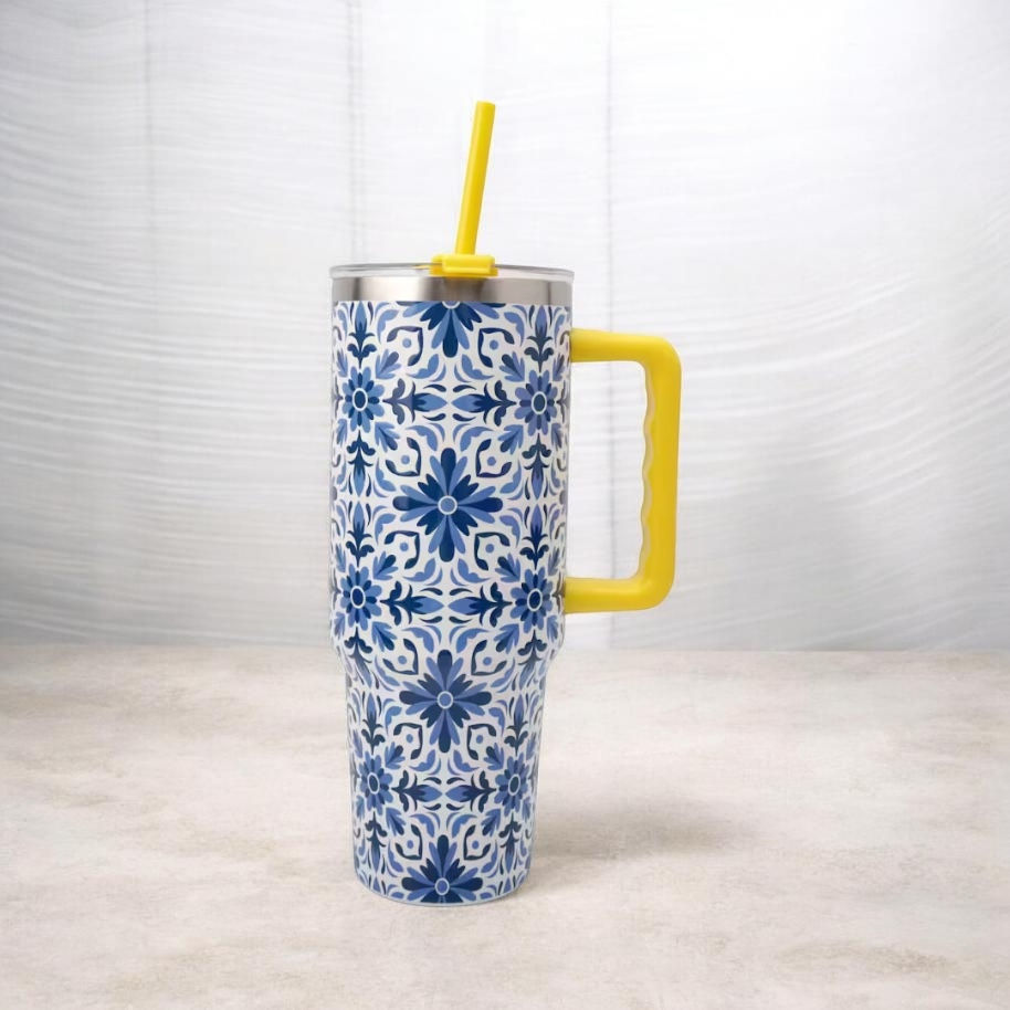 40oz Stainless Steel Insulated Handled Tumblers (Sublimation)