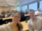 Beacon's CPO Andrea (left) and CEO Brian (right) at ICFUST