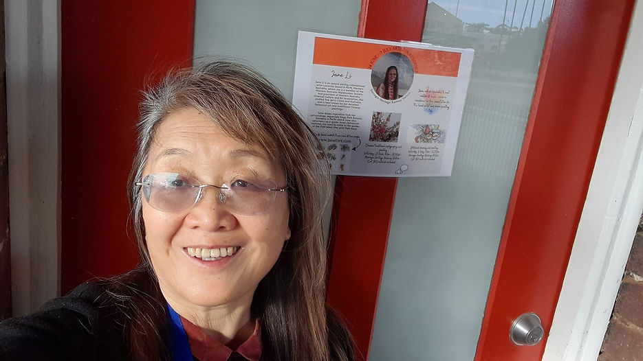 Painting with Jane Li Cherry Festival