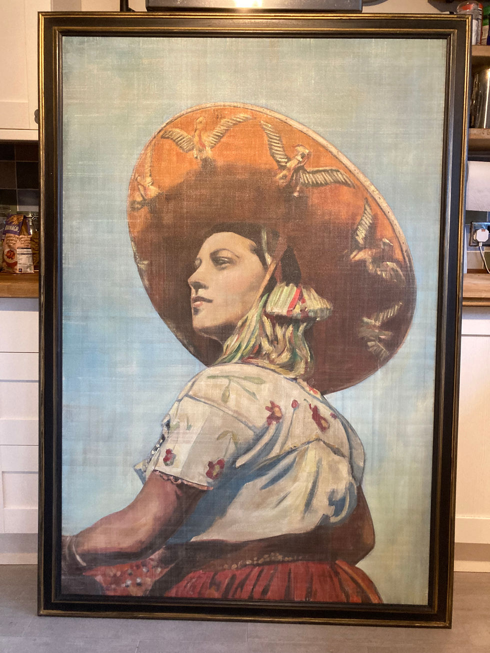 El Pastor Soho - painted Senorita poster