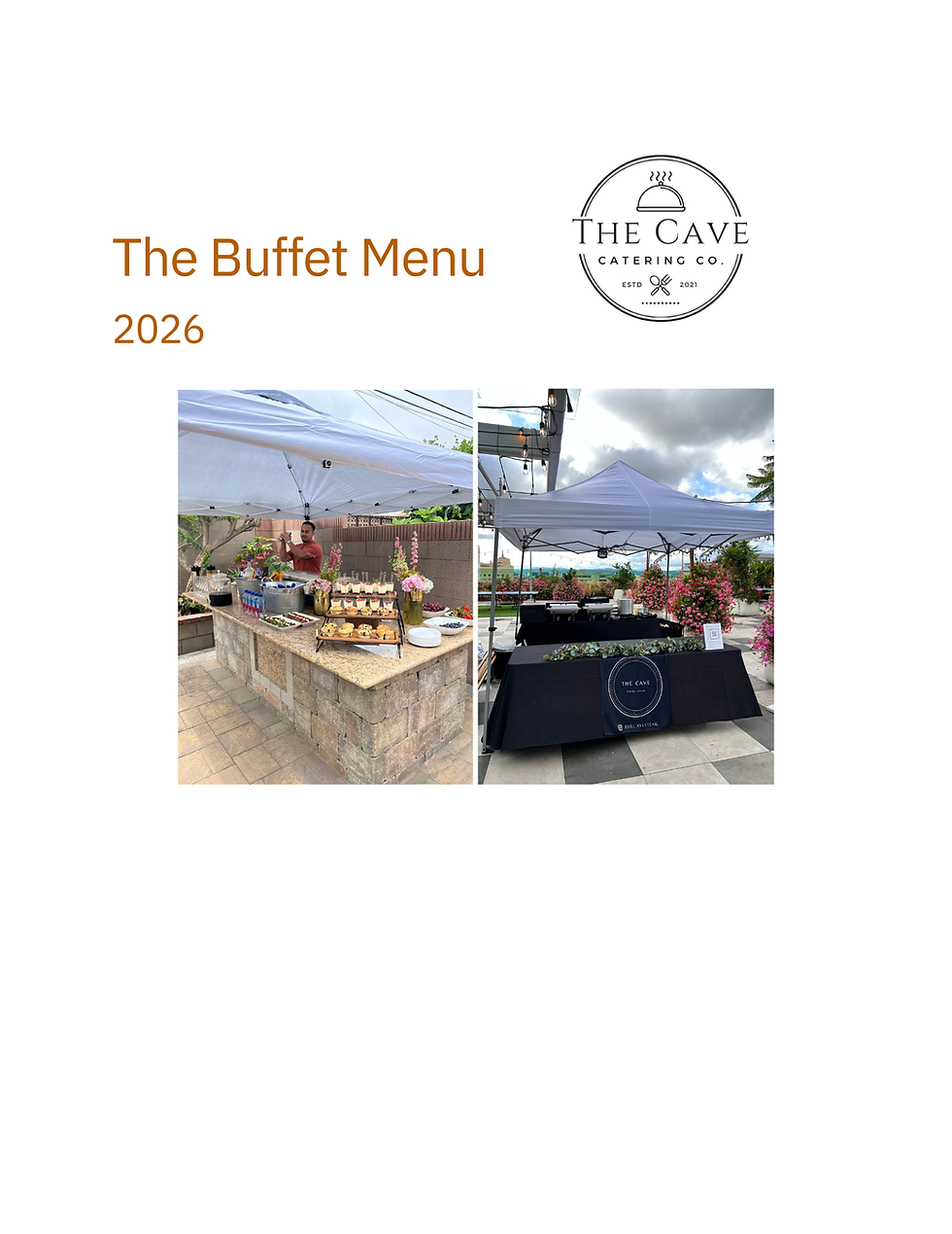 Buffet Menu 2026 pg 1
