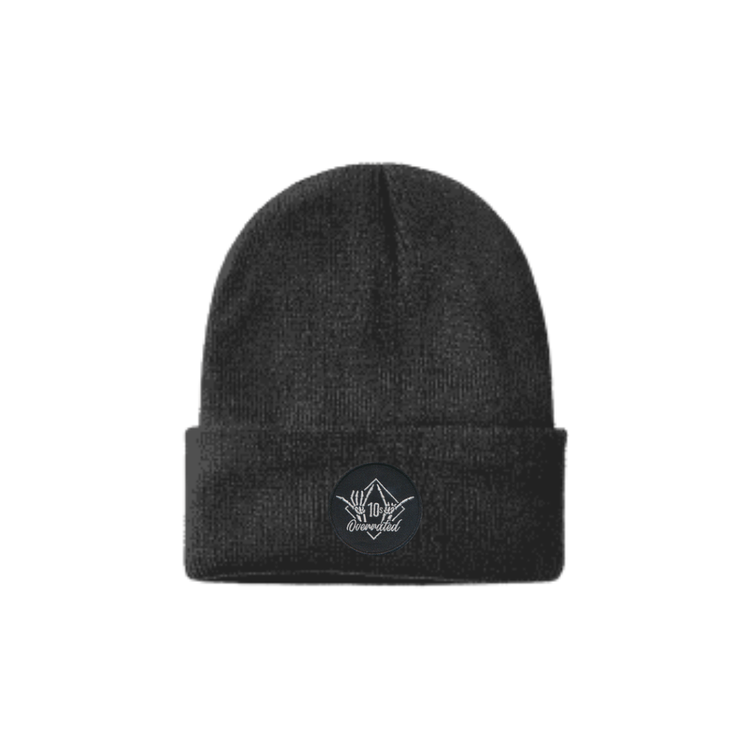 Adult fold over beanie