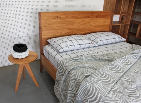 Classic Bed with 3 Sevens side table