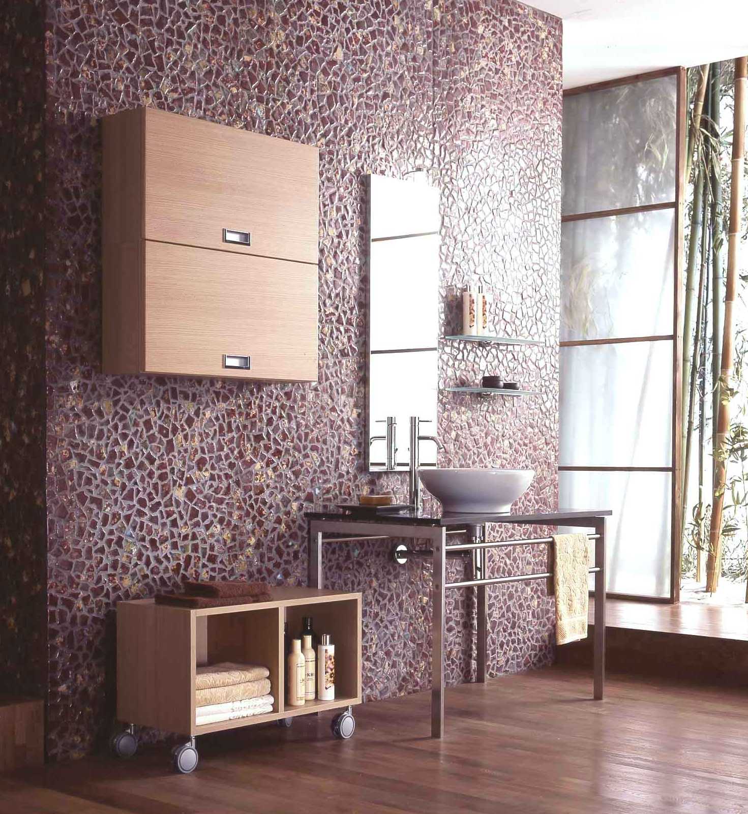 LAVASTONE opus galassia bordeaux