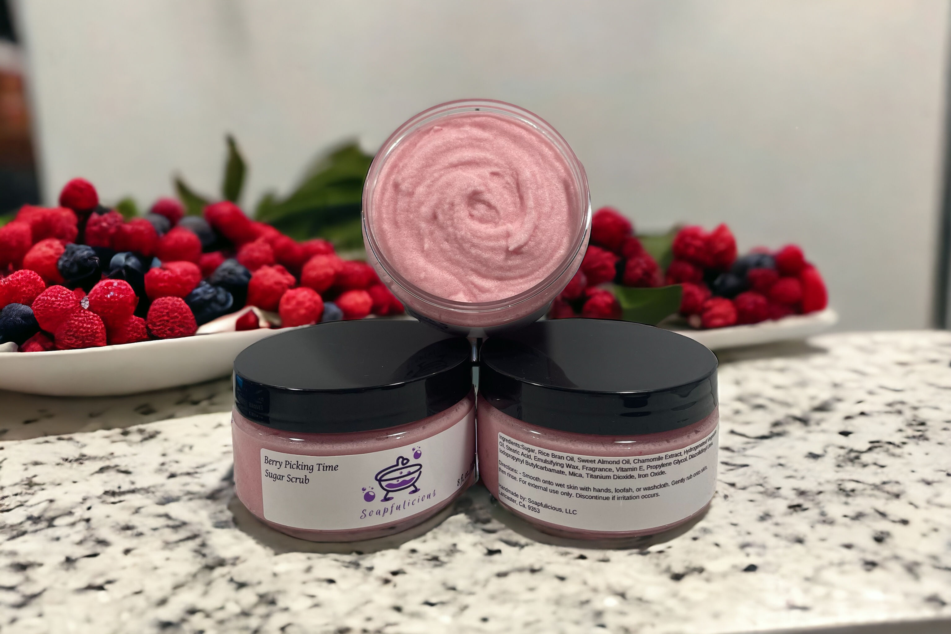 Berry Picking Time Sugar Scrub   (12 oz)