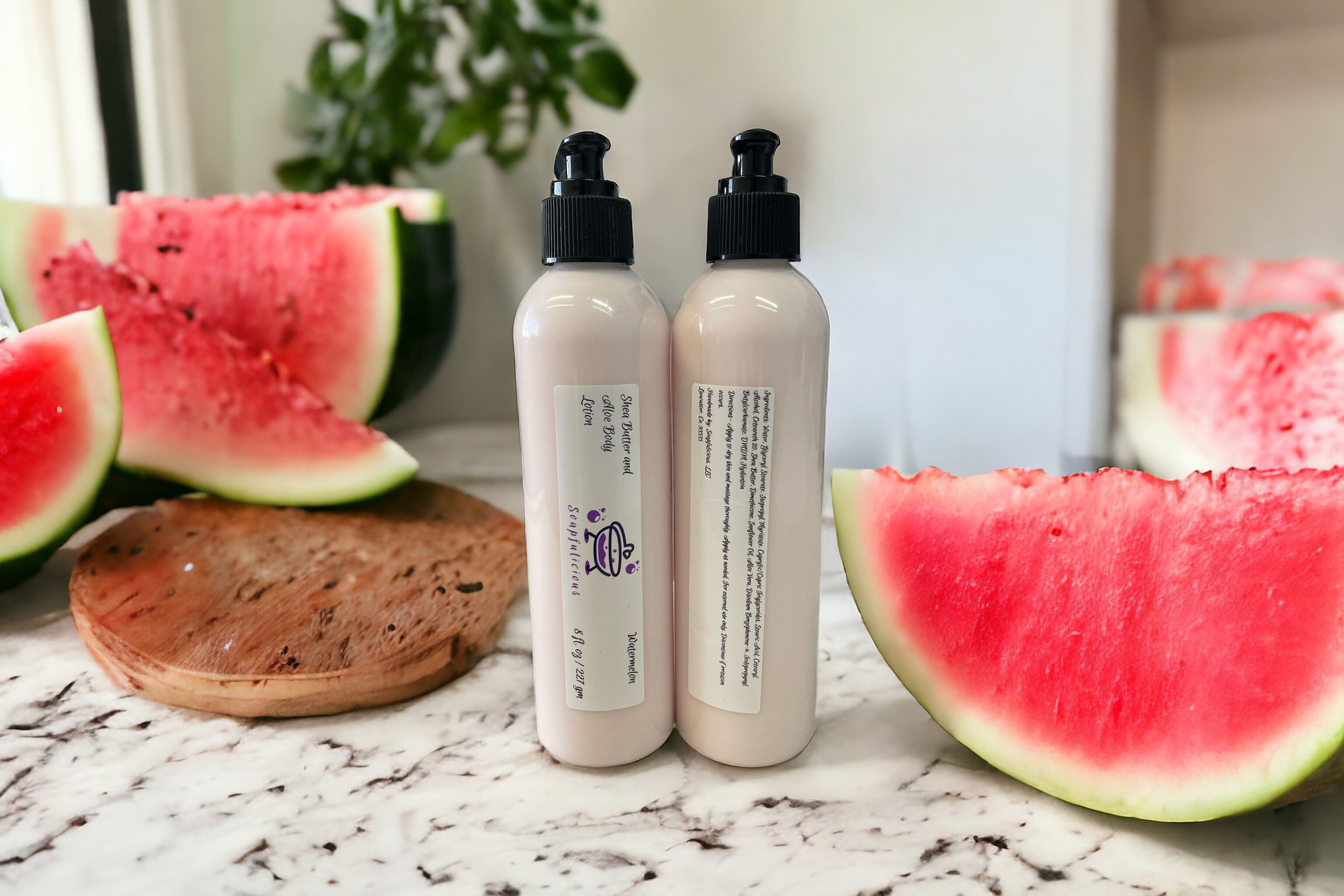Shea and Aloe Watermelon Body Lotion ( 8 oz)