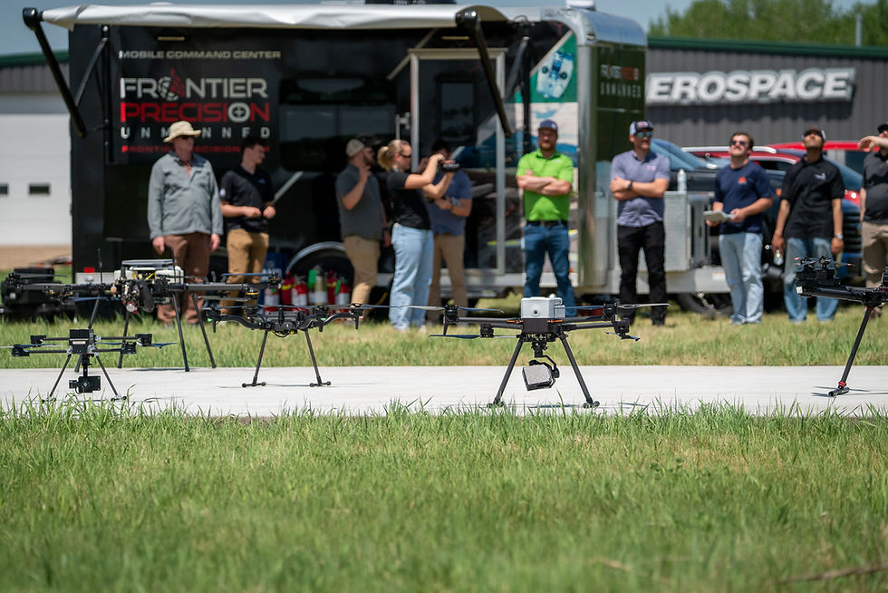 Preparing to takeoff during the Vantis Fly Day event at Gorman Fields outside of Grand Forks, North Dakota