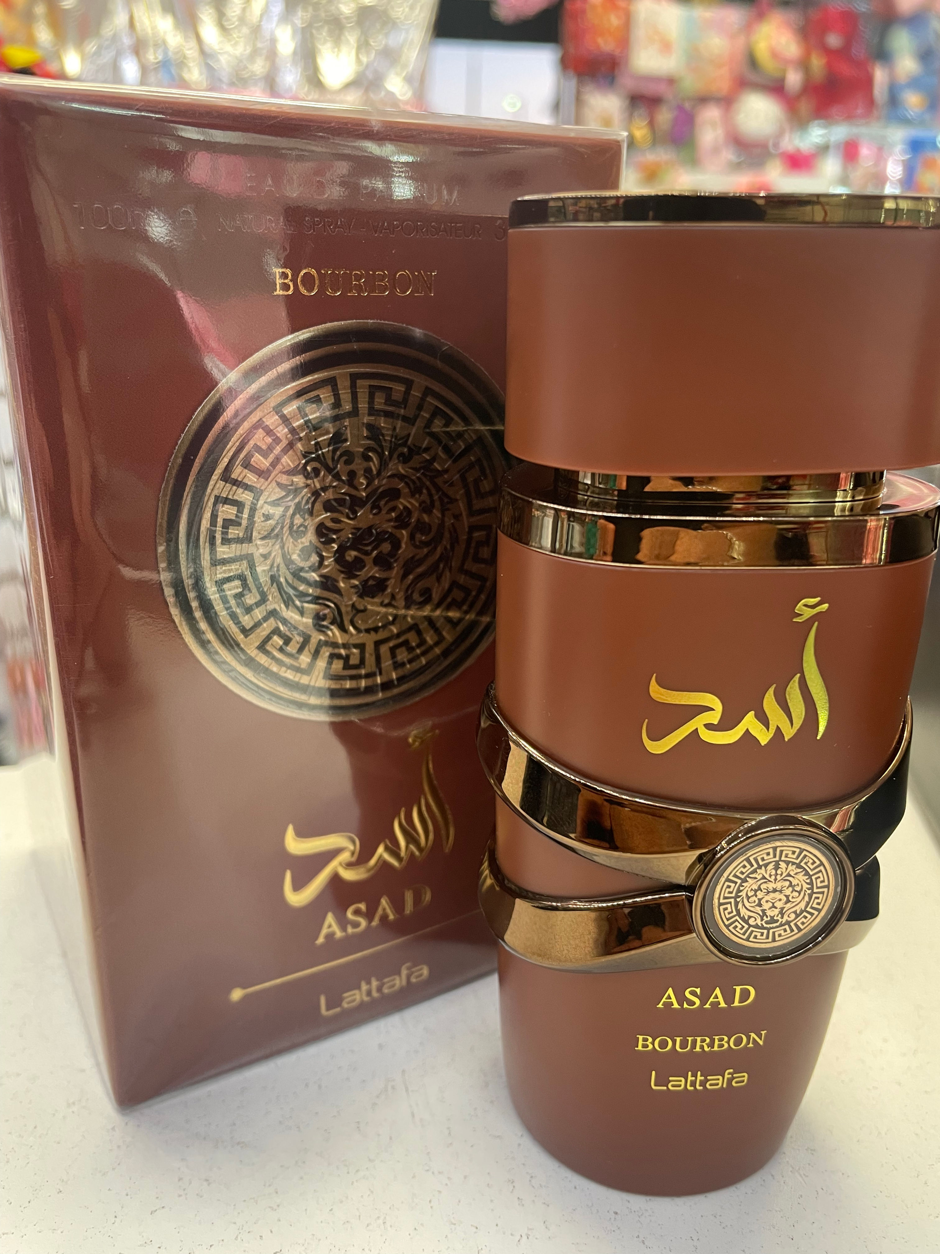 Lattafa Asad Bourbon Eau de Parfum for Men 100ml / 3.4 fl oz