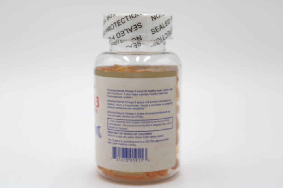 Thumbnail: Amazing Natural / Omega 3 / Alaska Deep Sea Fish Oil / 100 Softgels