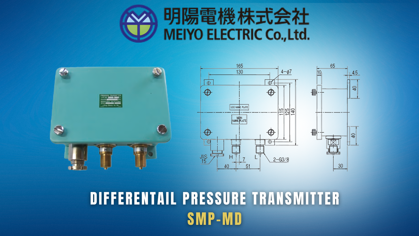 Technical Specifications for Meiyo Electric SMP-MD Differential Pressure Transmitter