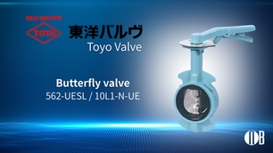 Toyo Valve Butterfly Valve 562-UESL / 10L1-N-UE – Full Technical Specifications and Dimensional Table