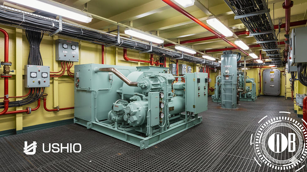 Ushio Reinetsu Deck Unit Air Conditioner R449A _ Nichiboku