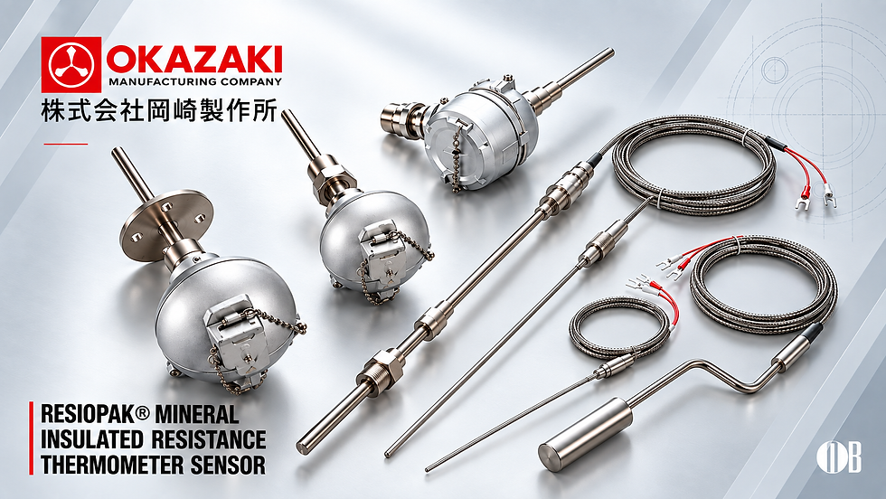 Okazaki RESIOPAK® Resistance Thermometer Sensors — Identification and Replacement Information