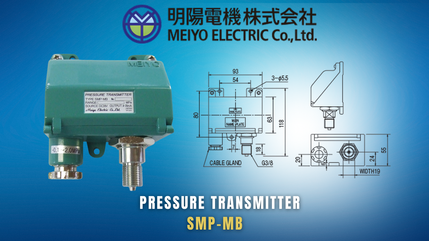 Advanced Design and Functionality of the Meiyo Electric SMP-MB Pressure Transmitter