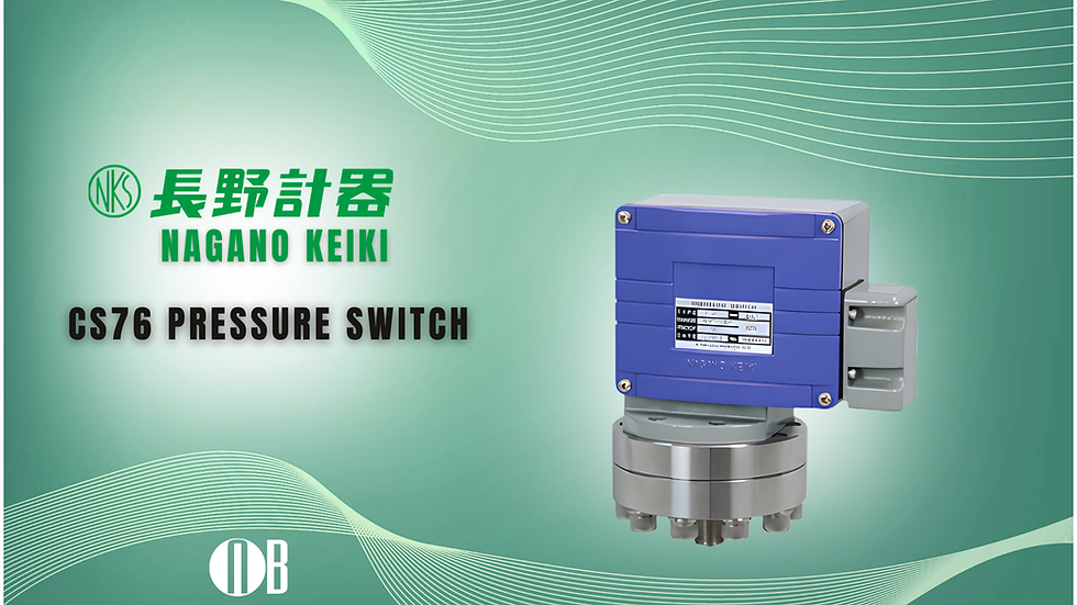 NAGANO KEIKI Pressure Switch CS76 – industrial precision pressure switch