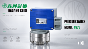 Nagano Keiki CS76 Pressure Switch for Pneumatic and Hydraulic Pressure Control