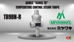 Miyawaki TB9BN-R temperature control steam trap industrial design