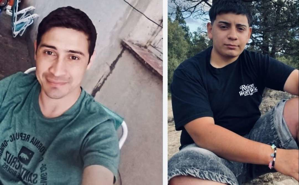 Milton García y su sobrino Martín Obreque habían desaparecido en la madrugada del sábado.