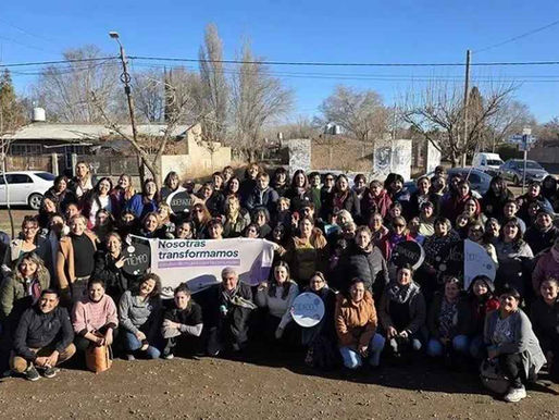 "Nosotras transformamos": Se realizó el encuentro de mujeres de la región Limay