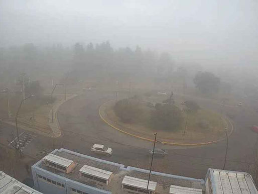 Niebla densa este miércoles en ciudades del Alto Valle: la visibilidad se redujo a 50 metros