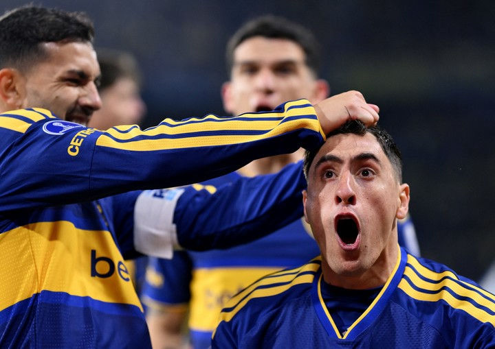 Boca le ganó 1-0 a San Pablo en la ida de los cuartos de final de la Copa Sudamericana y definirá la serie en Brasil
