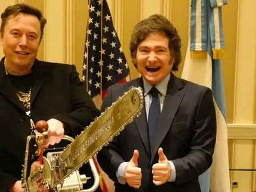 Elon Musk le soltó la mano a Javier Milei: "Me dio la motosierra y la mostré, pero me faltó empatía"