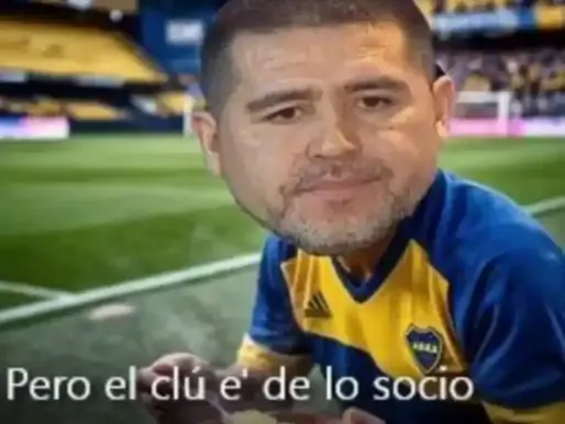 Los memes por la eliminación de Boca de la Copa Libertadores: Riquelme, el más apuntado.