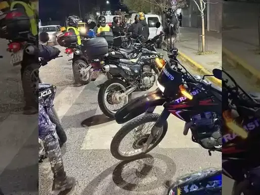 Controles a motos: la Municipalidad retuvo 56 vehículos, pero no hubo alcoholemias