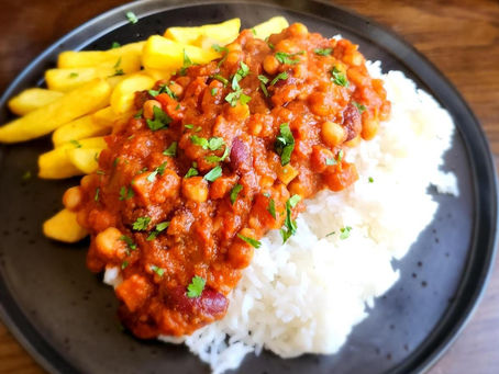 Slow Cooker Three Bean Chilli