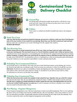 UPDATED Containerized Tree Delivery Chec