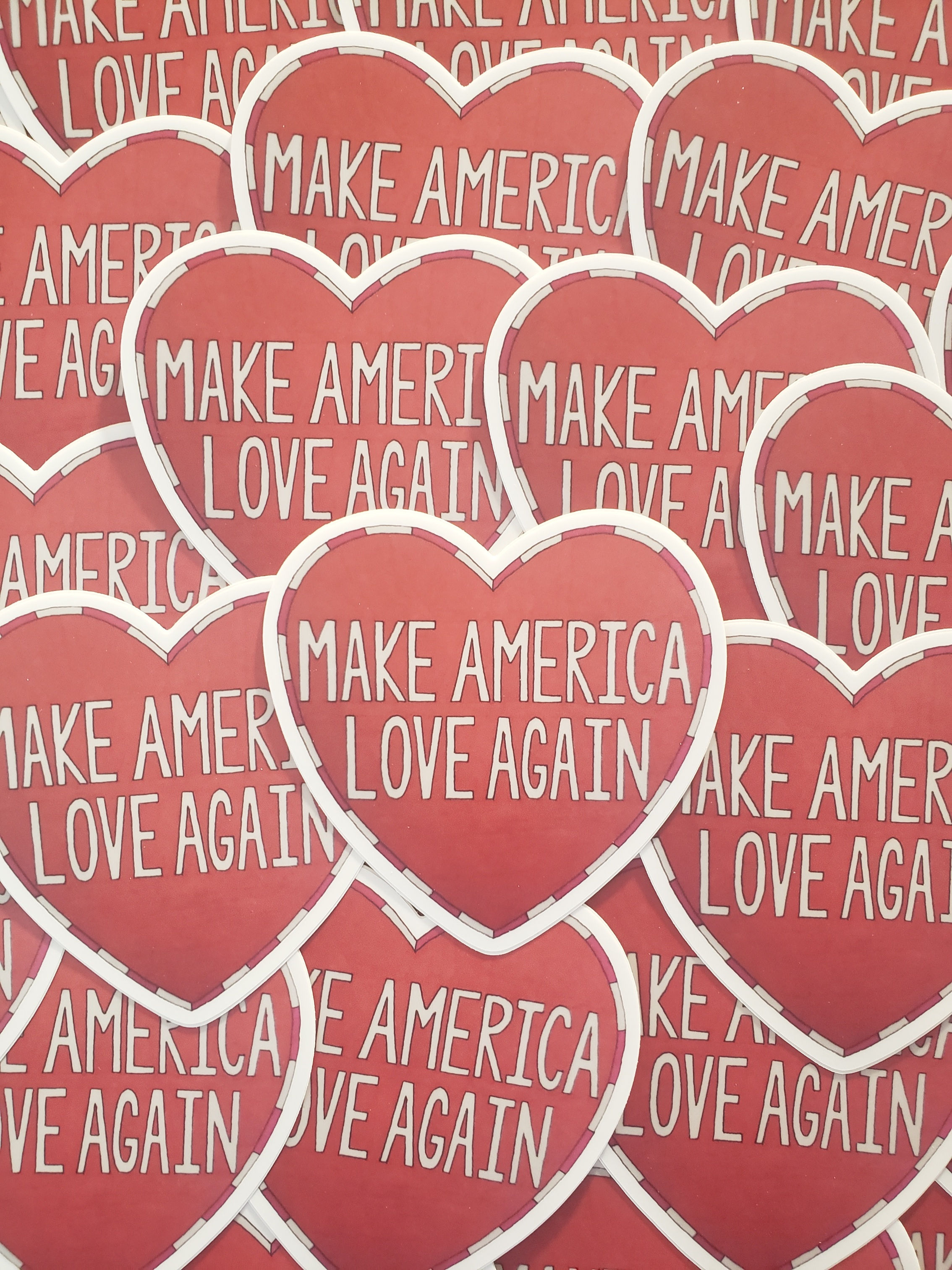 Make America Love Again Sticker