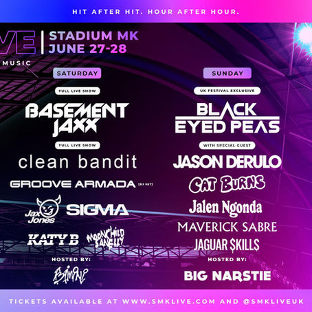 SMK Live Adds Multi-Platinum Global Star Jason Derulo to Jam-packed Day Two Line-up