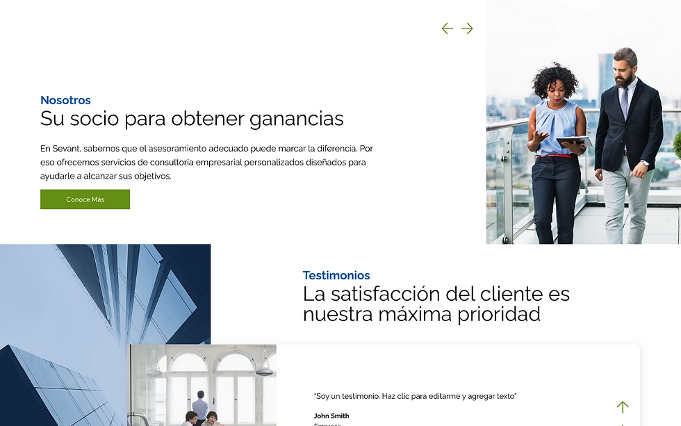Miniatura: Plantilla Empresa Consultora