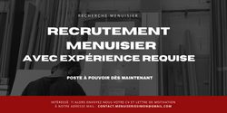 Annonce recherche menuisier