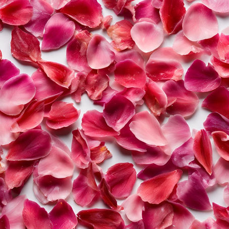 Pétales de roses confites