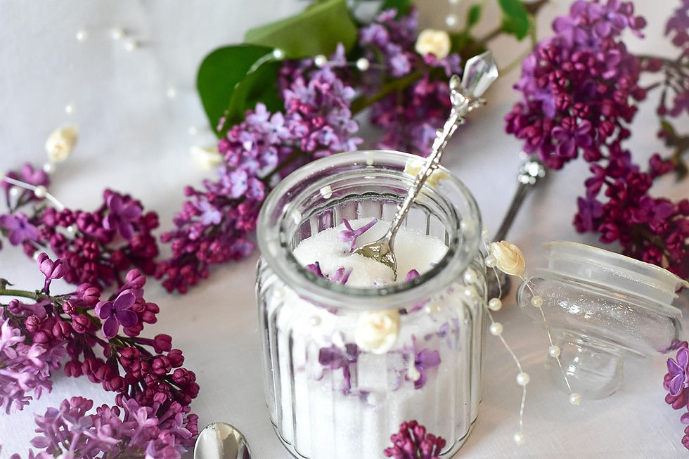 Sucre aux fleurs sauvages