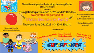 static electricy program flyer