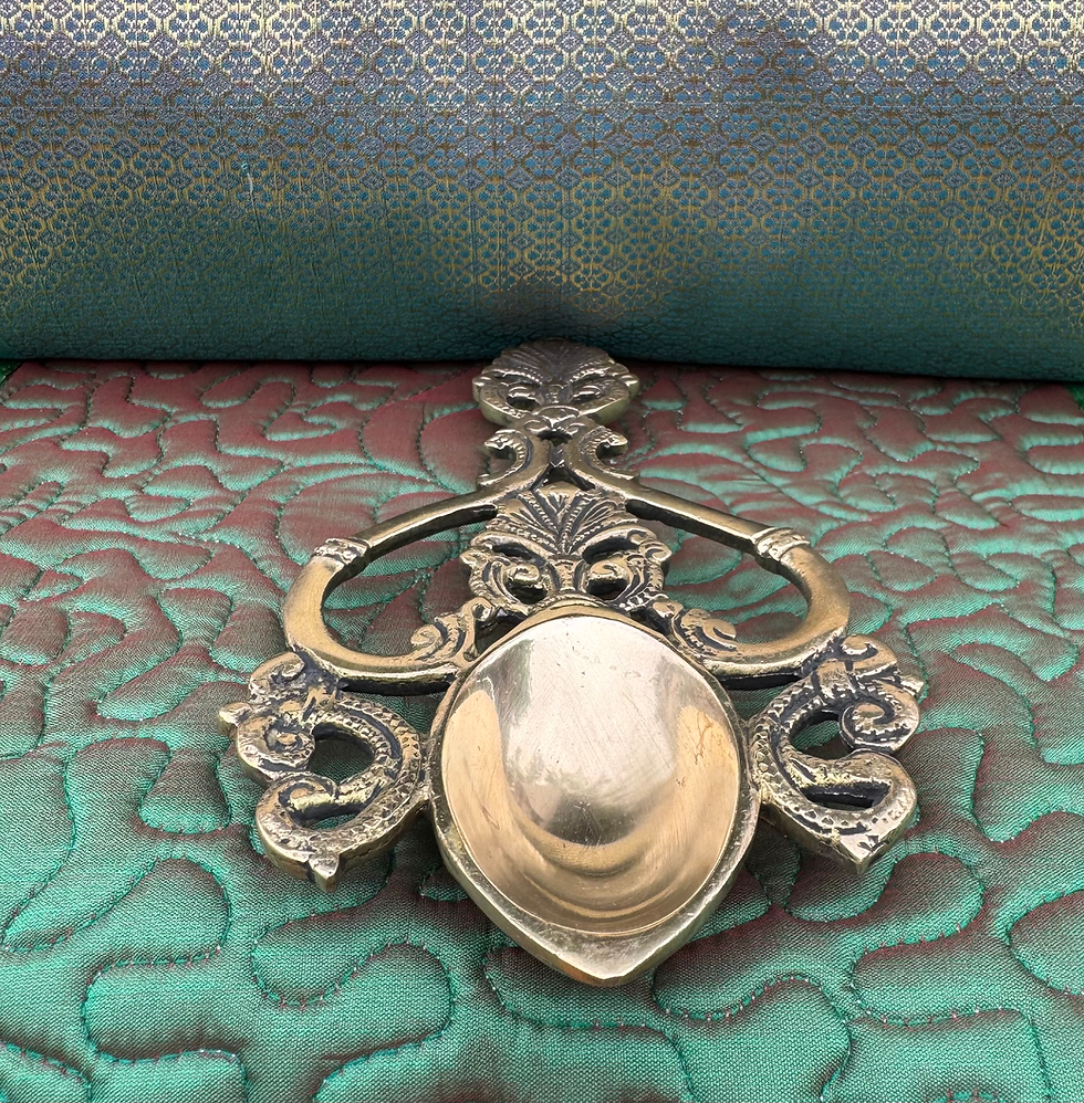 Thumbnail: Brass Pooja Aarti Diya