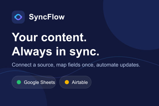 SyncFlow banner